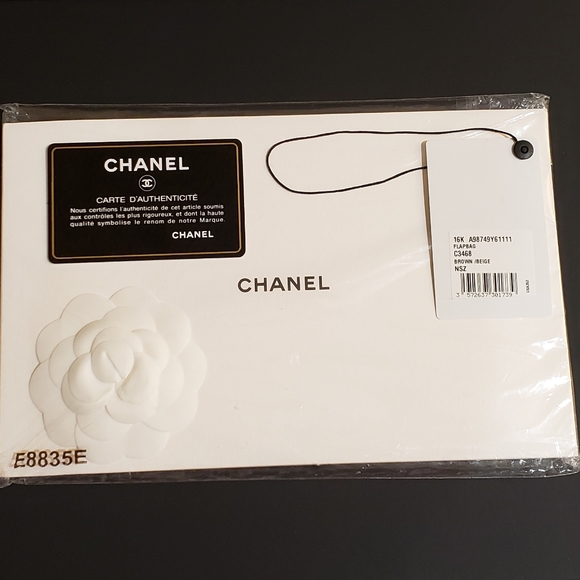 CHANEL Tan With Brown Trim & Ruthenium Metal - Picture 2 of 15